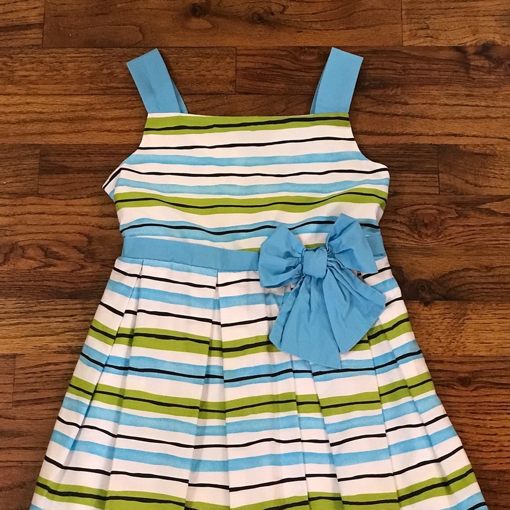 Girls Claire’s Rose Stripe Dress
Dressy Occassion Church Wedding Party Event